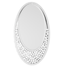 Modern Decoration Wall Silver Mirror Tear Drop Hanging Mirror for Living Room UK