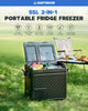 55L Dual Zone Car Fridge Freezer Portable Camping Refrigerator Cooler