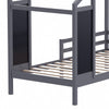 Pine Wood Kids Toddler Bed Boys Girls Bedroom Bedstead Bed Frame w/ Blackboard