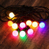 10/15/20/30M Garden Mains Powered Outdoor Light String LED Bulbs Festoon Party