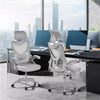 High Back Mesh Office Chair Ergonomic Desk Chair W/Headrest Adjustable Armrests