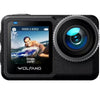WOLFANG Action Camera GA440 Native 4K 60FPS 24MP, 40M Waterproof Underwater Came