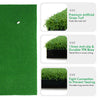 Golf Hitting Mat Standard Real Feel Golf Practice Mat Synthetic Turf 1.5 m x 1m