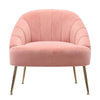 Velvet Upholstered Oyster Armchair Tub Chair Scallop Back 2 Seater Loveseat Sofa