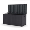 430L Black/Grey Lockable Waterproof Garden Storage Box