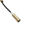 Brush Gold Monobloc Kitchen Sink Mixer Tap with Pull Out Hose Spray Single Lever