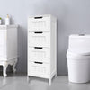 Bathroom Storage Cabinet Drawer Cupboard Free Standing Unit Shelf Furniture New