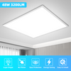 8X 48W LED PANEL LIGHT 600X600MM SQUARE CEILING SHOP OFFICE RECESSED WITH DRIVER