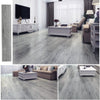 5 m² Floor Planks Tiles Grey Self Adhesive Wood Effect Vinyl Flooring Bathroom