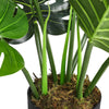 Large 65cm Artificial Cheese Plant InPot Realistic Fake Monstera Tree Home Décor