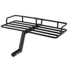 Trailer Hitch Mounted Cargo Carrier 250kg Capacity Rust-proof Cargo Basket