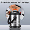 2000W Vacuum Cleaner Wet and Dry Bagless 20L Cylinder Powerful Compact Cleaning