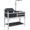 Tortoise House w/ Adjustable Lamp Holder, Openable Lid, Storage Shelf