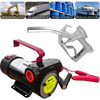 12V 260W Diesel Electric Fuel Transfer Pump Oil Dispenser with Nozzle Hoses Kit