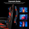 Massage Gaming Chair Leather Racing Office Executive Recliner with Leg Rest Red