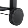 Smoker Barbecue Outdoor Charcoal Portable Grill Camping BBQ Side Table w/ Wheels