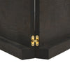 Lechnical Dark Grey Wall Shelf, 200 x 60 x 6 , Solid Treated Oak, Wall D8F8