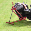 Lawn Mowers Stand Folding Lift Adjustable Tractors Maintenance Lift w/Hand Crank