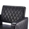 Salon Barber Chair Cube Chair PU Leather Hydraulic Pump Swivel Chair with Pedal