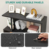 Industrial Bookshelf Bookcase Storage Shelving Unit for Living Room Bedroom