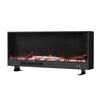 46'' Insert/ Wall Mount LED Fireplace Electric Inset Fire Media W/ Standing Feet