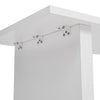 Mobile Manicure Table with Wrist Rest & 4 Drawer Station Beauty Nail Workstation