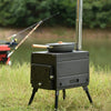 Camping Wood burning Stove Fire Portable and Folding