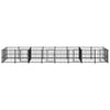 Outdoor Dog Kennel Steel 15.02 m² NEW