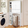 Over the Toilet Storage Cabinet Bathroom Storage Organizer-white