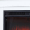 ELECTRIC FIRE WHITE SURROUND WALL FIREPLACE SUIT 30INCH FREESTANDING WITH REMOTE