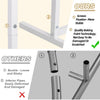 Set of 3 Wedding Arch Balloon Frame Metal Backdrop Stand Garden Floral Arch Deco
