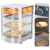 Commercial Hot Food Warmer Display Cabinet Showcase Pie Pizza Heated Counter Top