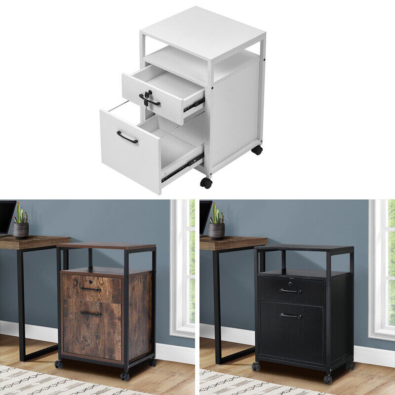 Lockable Draw For Table Lockable Drawer Office File Document Cabinet Printer Stand Filing Stor ...