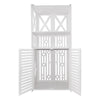 Bathroom Bedroom Cabinet Shelf Cupboard Storage Unit Free Standing Floor Wall