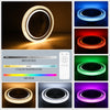 RGB with Ceiling Fan Adjustable Speed Wind Lighting Light LED Remote Control Uzi