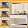 Dressing Table with LED Mirror Makeup Desk Vanity Table with 2 or 5 Drawers New