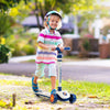 Folding Kids Scooter Toddlers LED Lighted Kick Scooter 3-wheeled Kickboard