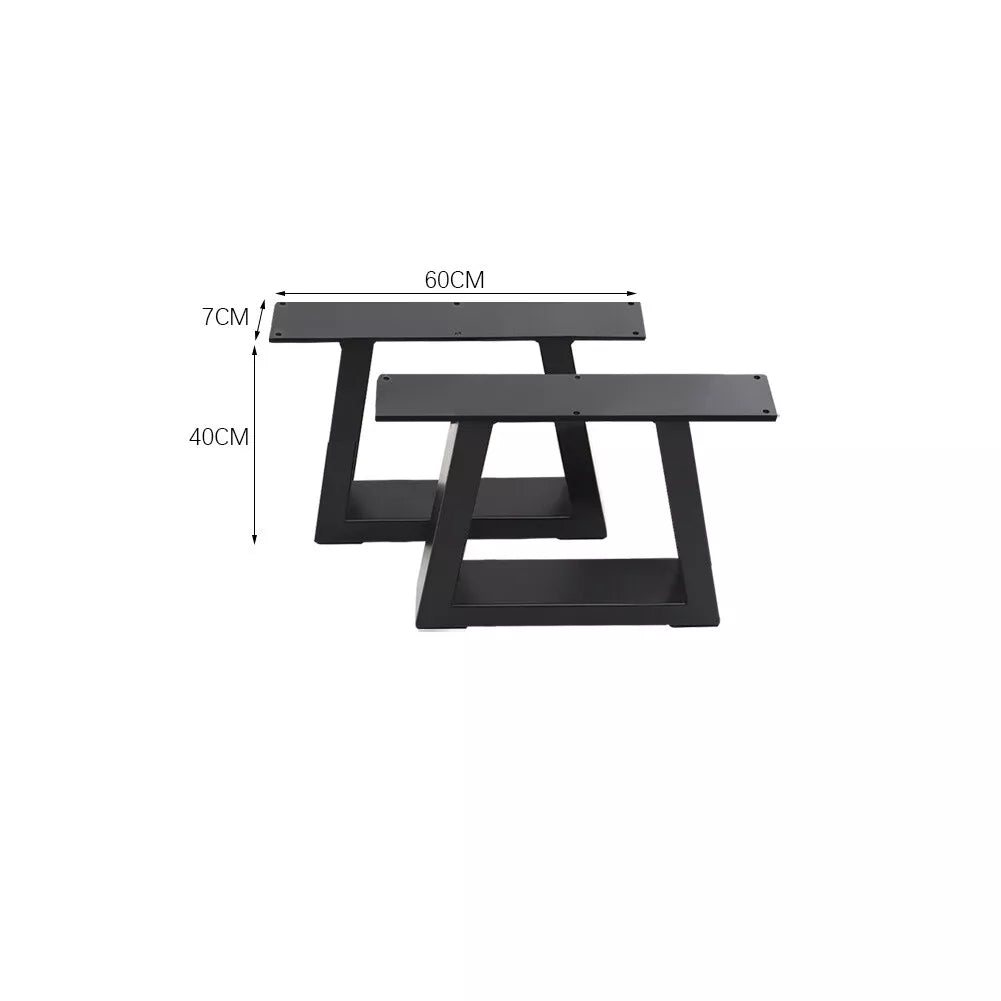 Industrial Metal Table Legs Dining Bench Coffee Desk Furniture Stand X Frame