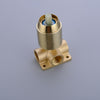 Bathroom Brass Concealed Basin Mixer Taps Sink Faucet Swivel Spout,Brushed Gold