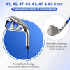 Men's Complete Golf Clubs and Bag Set with 460CC #1 Driver Blue