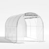 Large Walk-in Greenhouse Poly Tunnel Galvanised Garden Plants Grow Tent 3x2x2m