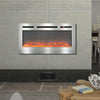 40/50/60/70/80/100 inch Insert/ Wall Mounted LED Fireplace Electric Media Fire