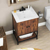 Chic Bathroom Vanity Unit Under Sink Bathroom Storage Cabinet Coffee