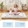 Japanese Floor Mattress Futon Mattress 190 x 120 x 10cm-Colorful