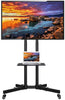 Mobile Floor Standing TV Trolley Cart Mount Bracket TV Stand for 32 - 75 Inch TV