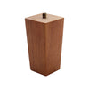 4pcs Square Wood Furniture Legs Level Straight Stand Feet for Low Table Chair UK