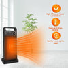 2000W Electric Heater PTC Ceramic Space Heater Fan Remote Control Warmer Timer