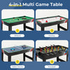 4-in-1 Multi Game Table Combination Arcade Foosball Air Hockey Table Tennis