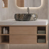 Modern Oval Ceramic Bathroom Vessel Sink