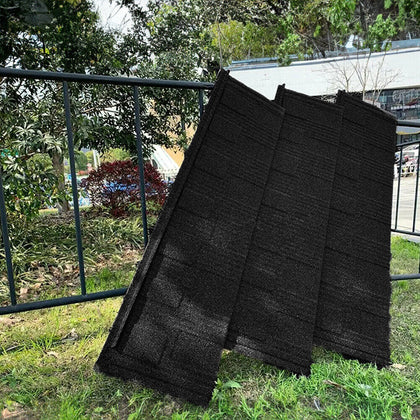 5x Galvanized Al-Zinc Steel Asphalt Roofing Shingles Roof Tiles Shed Log Garage